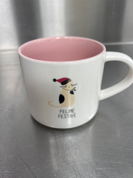 Feline Festive - Mug of Cookies