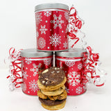 Cylinder Tin of Cookies