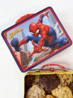 SPIDER-MAN Lunchbox Tin (Blue/Yellow)
