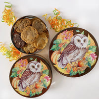 HARVEST OWL TIN